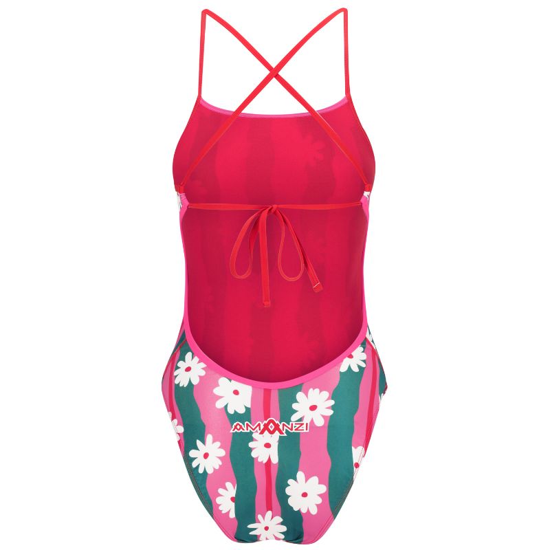 Amanzi - Daisy Wave Ladies Tie Back One Piece