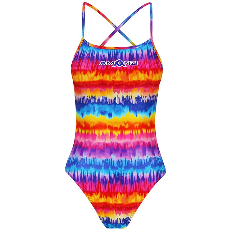 Amanzi Dreamweave Ladies Tie Back One Piece Aqua Swim Supplies