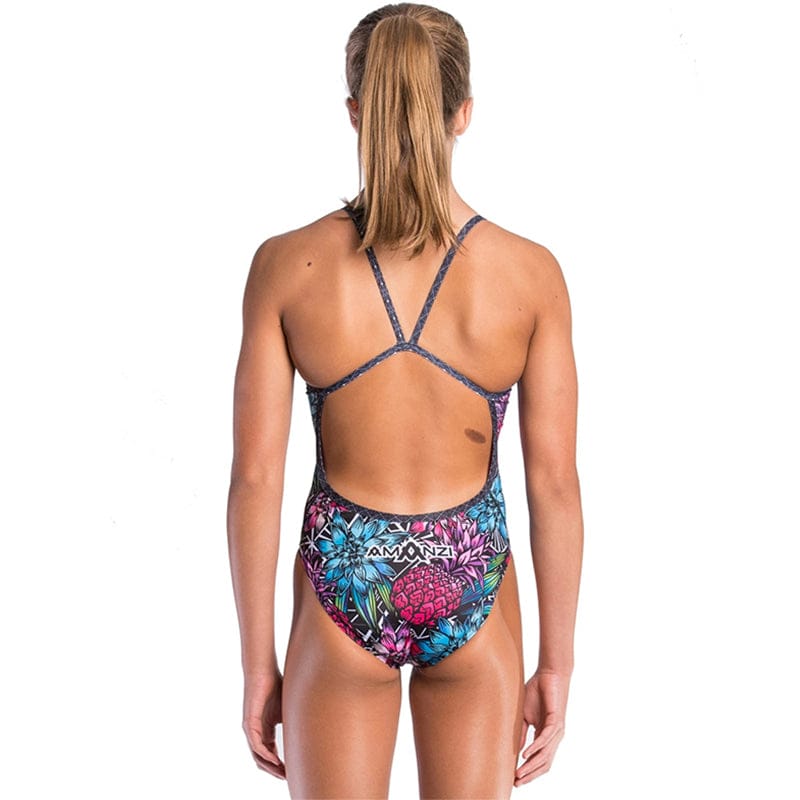 Amanzi - Pineapple Party Girls One Piece Swimsuit