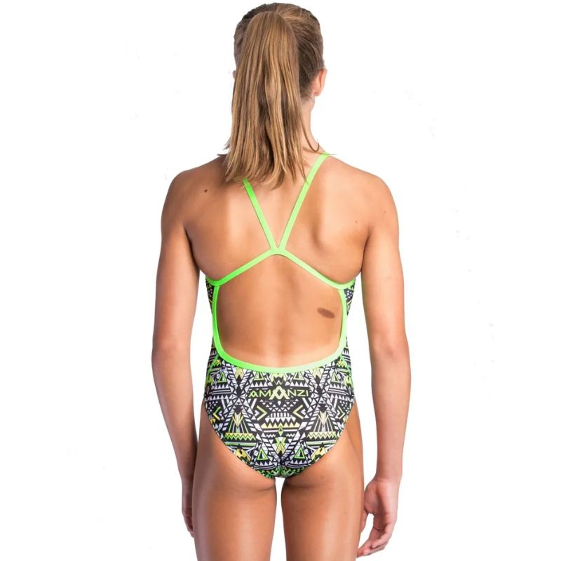 Amanzi - Toucan Tropics Girls One Piece Swimsuit