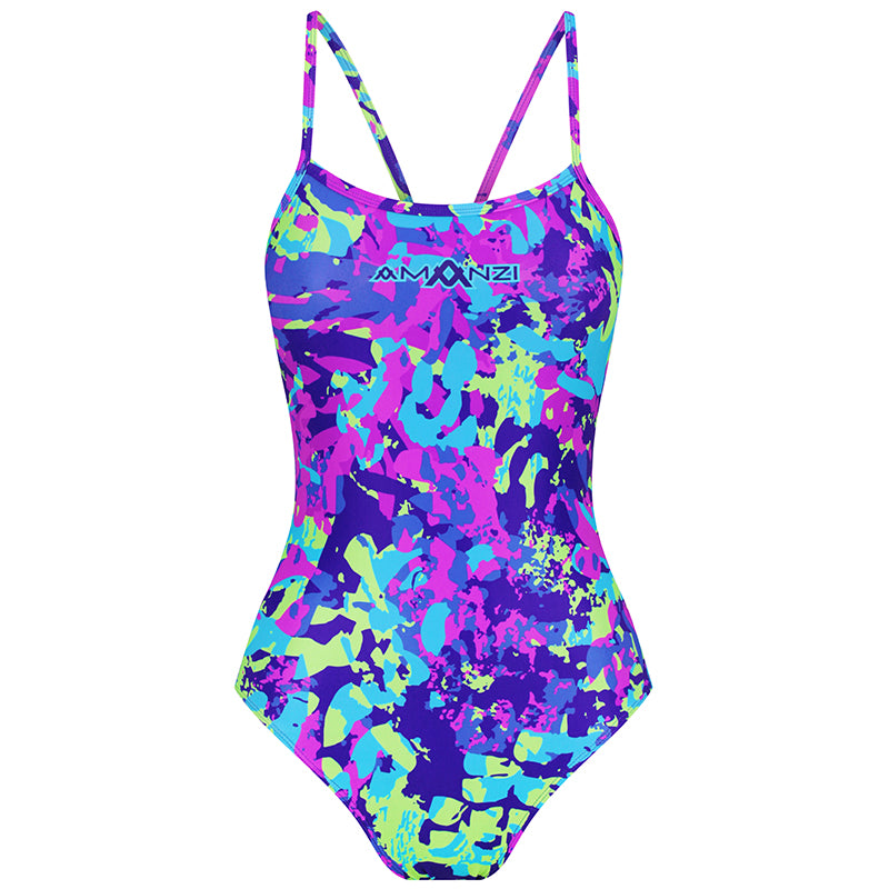 Amanzi Tactica Girls Proback One Piece Aqua Swim Supplies