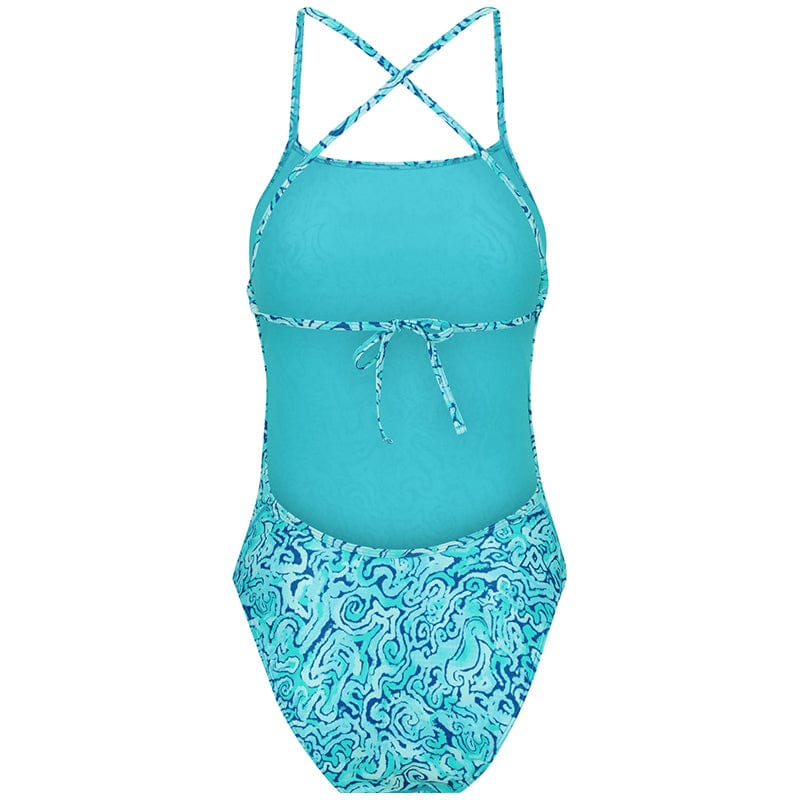 Amanzi - Tidal Girls Tie Back One Piece