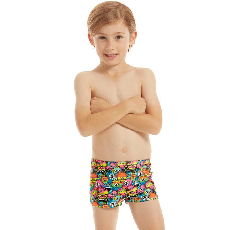 Amanzi - Monster Mayhem Toddler Boys Trunks