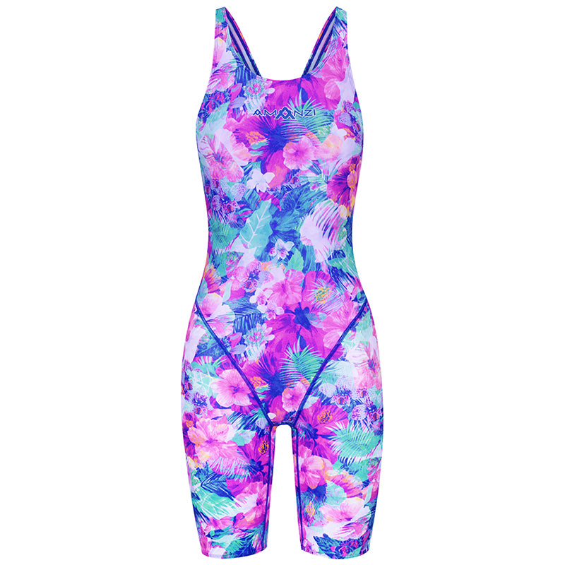 Amanzi - Wild Blooms Girls Kneelength