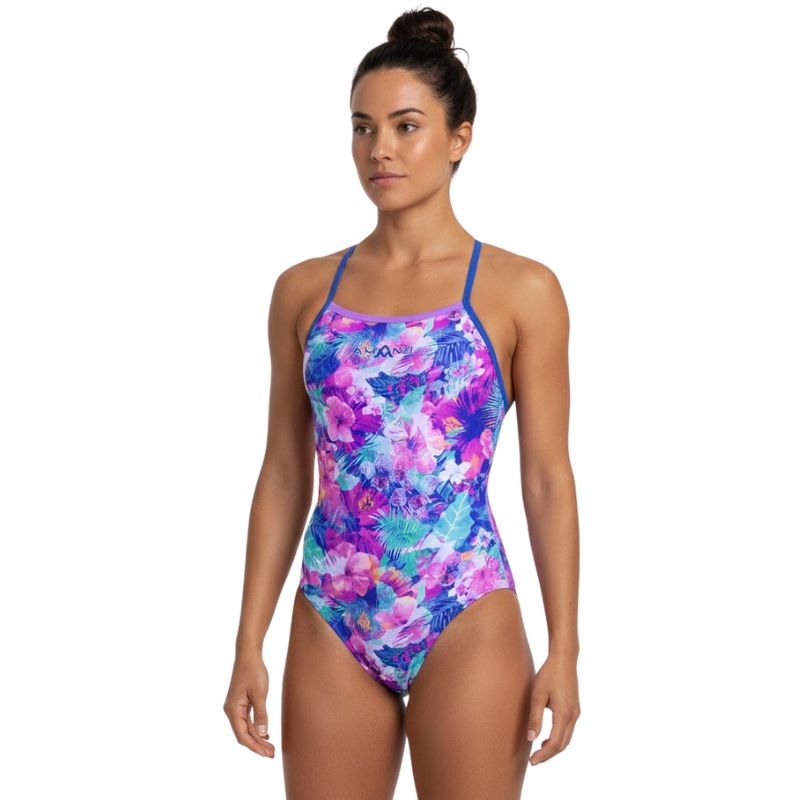 Amanzi - Wild Blooms Girls Proback One Piece