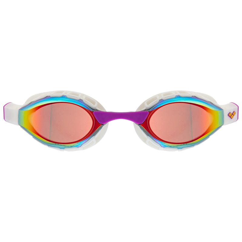 Arena - Air Sonic Mirror Racing Goggles - Gold/White