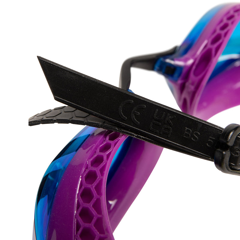 Arena - Air Speed Mirror Goggle - Aqua/Plum/Lime