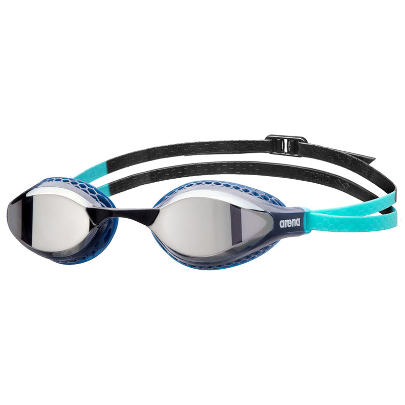 Arena - Air Speed Mirror Goggle - Silver/Navy/Water