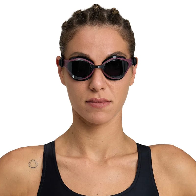 Arena - Air-Bold Swipe Goggles - Smoke/Red Wine