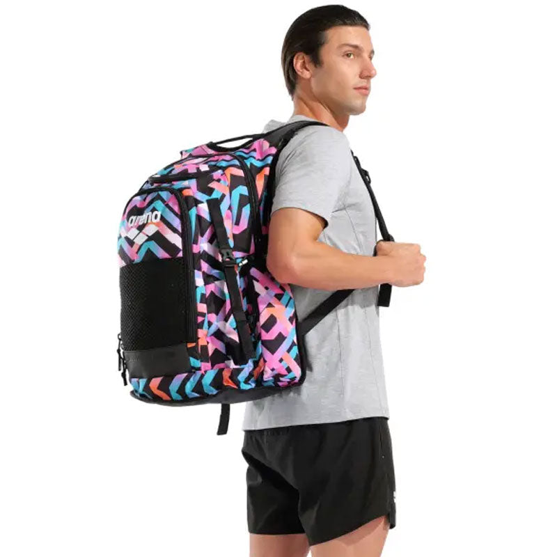 Arena - All Set Backpack Allover 45L - Texture