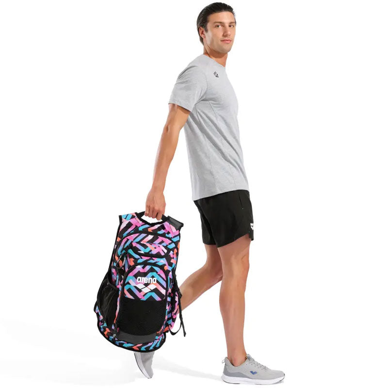 Arena - All Set Backpack Allover 45L - Texture
