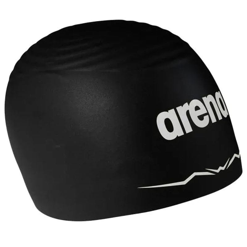 Arena - Aquaforce Wave Swim Cap - Black/White