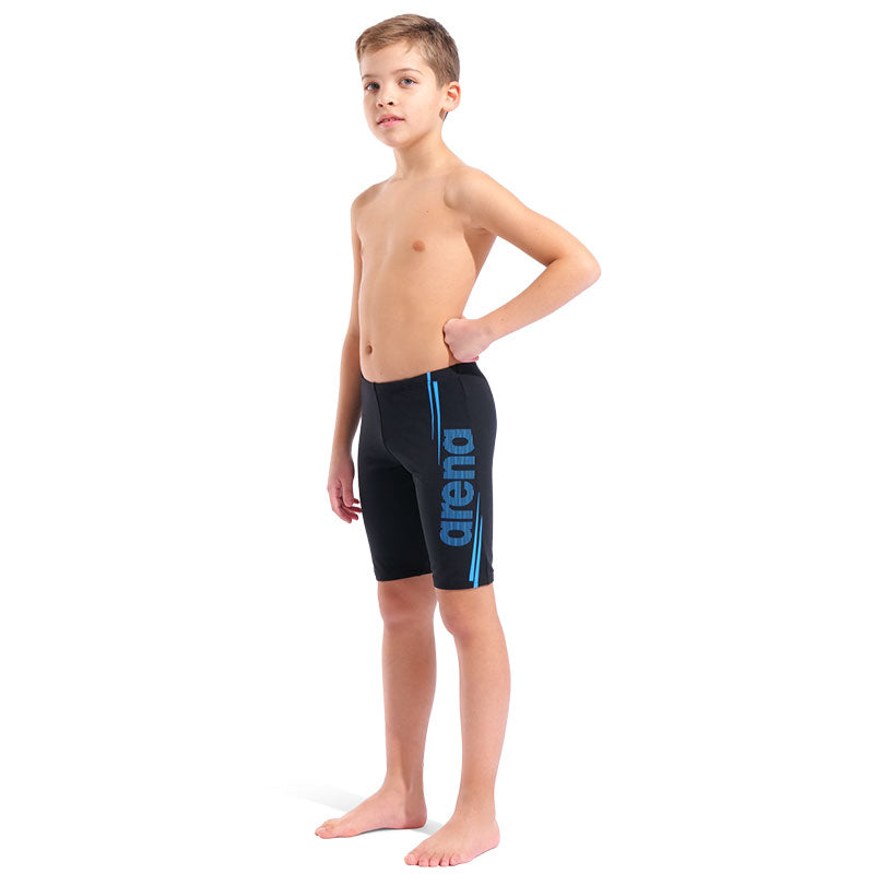 Arena - Bold Boy's Swim Jammer - Black/Turquoise