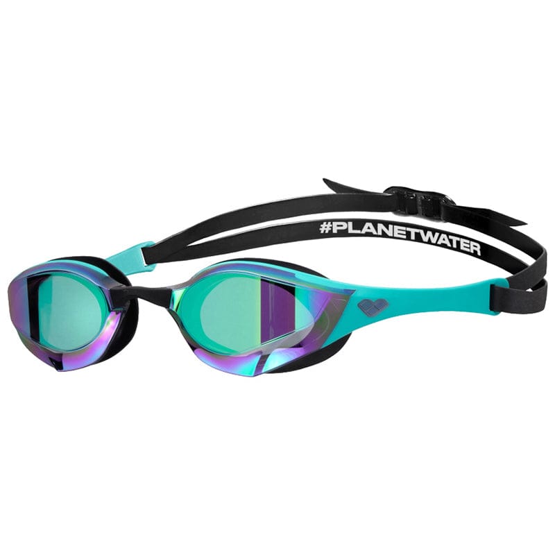 Arena - Cobra Edge Swipe Mirror Goggle - Emerald/Peacock/Black