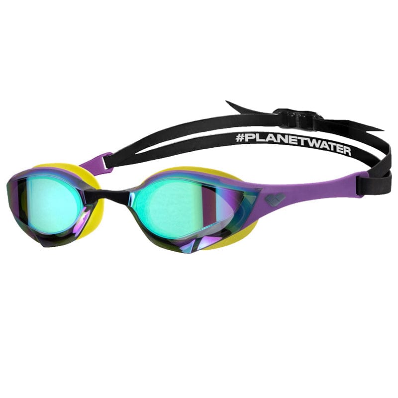 Arena - Cobra Edge Swipe Mirror Goggle - Emerald/Plum/Lime