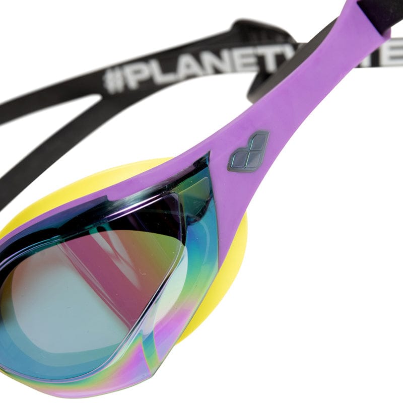 Arena - Cobra Edge Swipe Mirror Goggle - Emerald/Plum/Lime