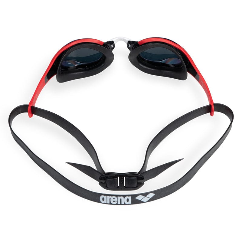 Arena - Cobra Edge Swipe Mirror Goggle - Gold/Red