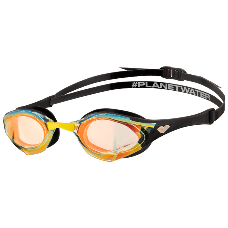 Arena - Cobra Edge Swipe Mirror Goggle - Yellow Copper/Black