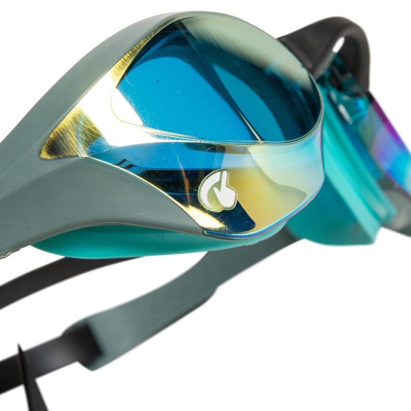 Arena - Cobra Ultra Swipe Mirror Goggles - Aqua/Sage/Peacock