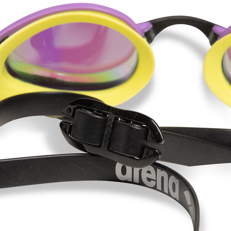 Arena - Cobra Ultra Swipe Mirror Goggles - Emerald/Plum/Lime