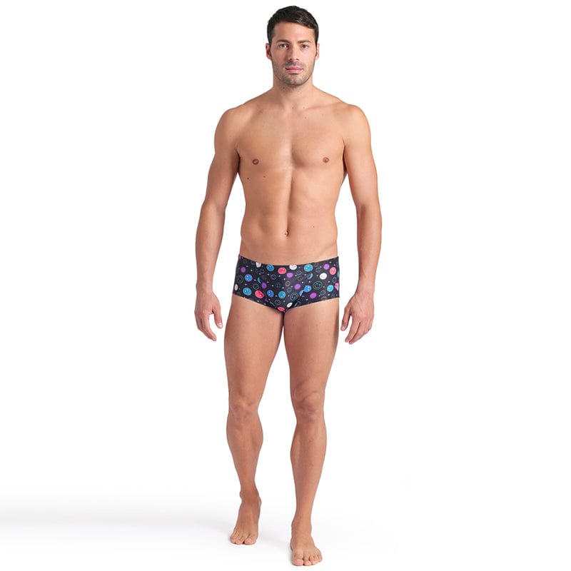 Arena - Contour Men's Low-Waist Short - Black/Multi