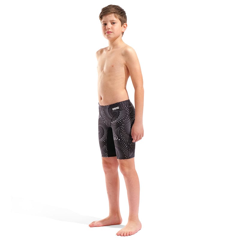 Arena - Fireflow Boy's Jammer - Black/Team Black