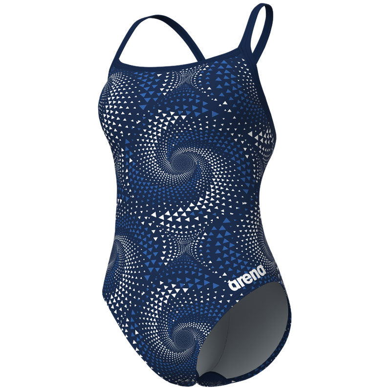 Arena - Fireflow Challenge Back Ladies Swimsuit - Navy/Team Navy