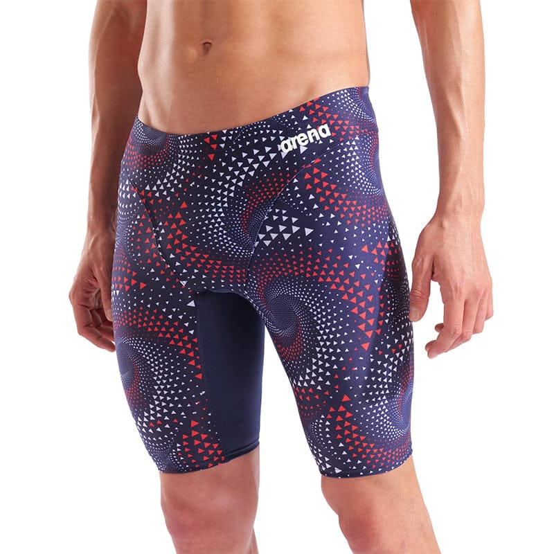 Arena - Fireflow Men's Jammer - Navy-Team