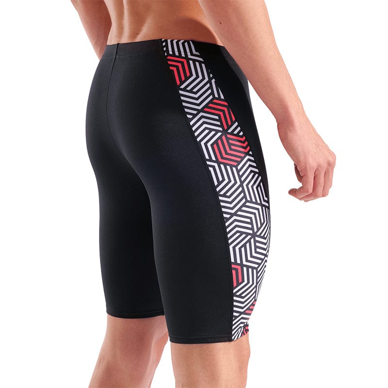 Arena - Geometry Men's Jammer - Black/Multi