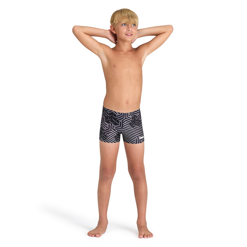 Arena - Kikko Pro Boys Swim Short - Black/Multi