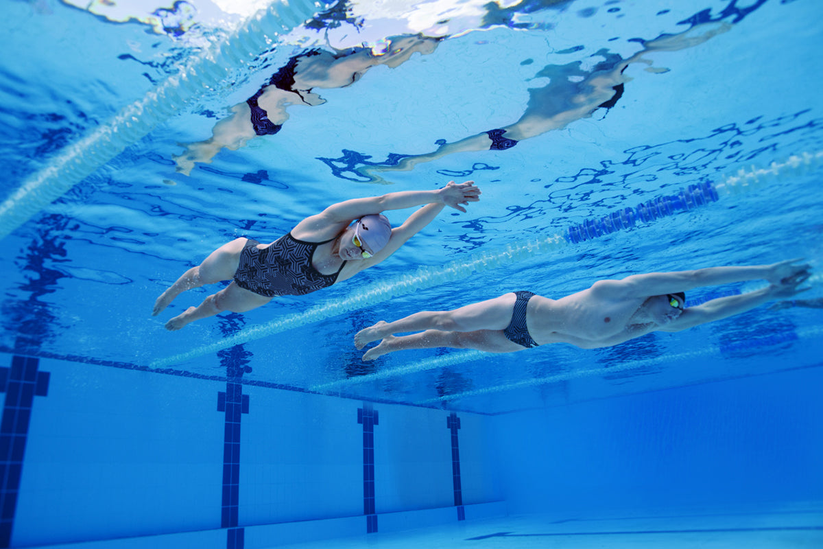 Arena - Kikko Pro Lightdrop Back Ladies Swimsuit - Black/Multi