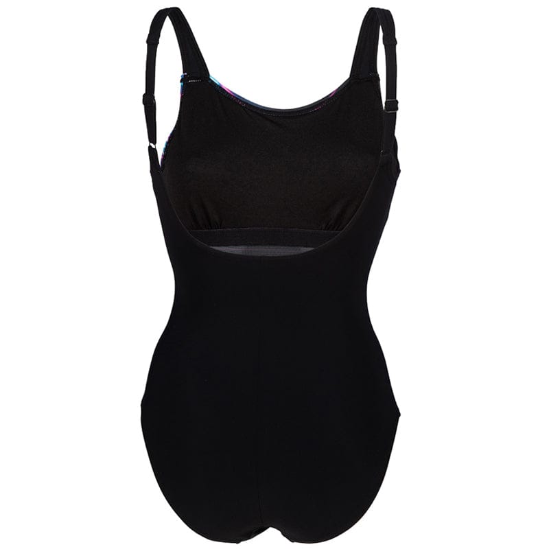 Arena - Maria U-Back Ladies Bodylift Swimsuit - Black/Multi