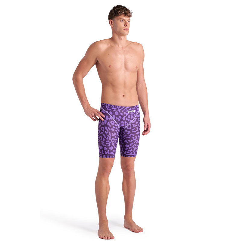 Arena - Men’s Powerskin ST Next Leopard Jammers – Violet