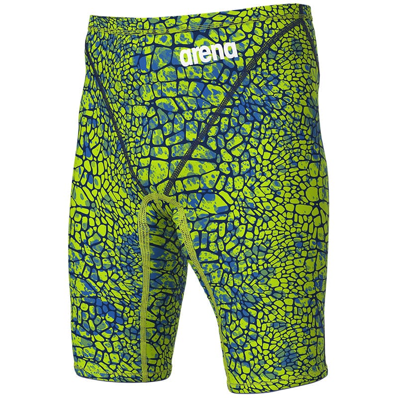 Arena - Men’s Powerskin ST Next Snakeskin Jammers – Snake/Green