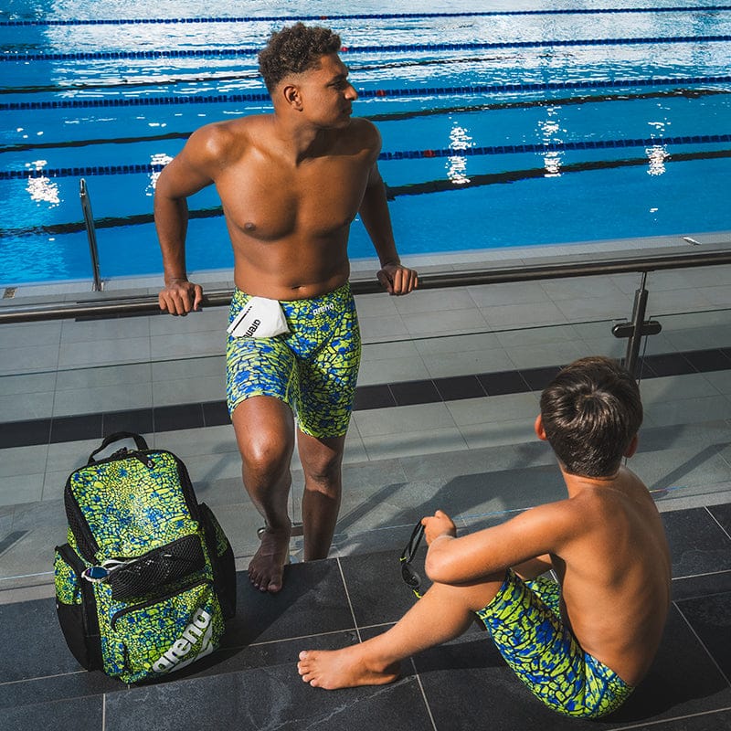 Arena - Men’s Powerskin ST Next Snakeskin Jammers – Snake/Green