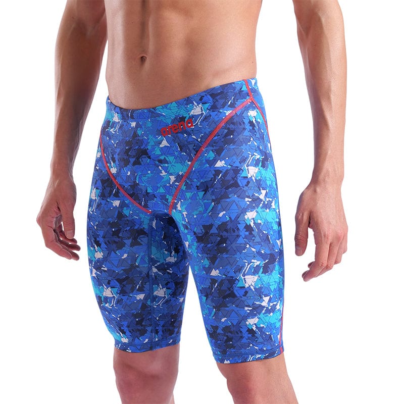 Arena - Men’s Powerskin ST Next Splashy Jammers – Blue/Multi