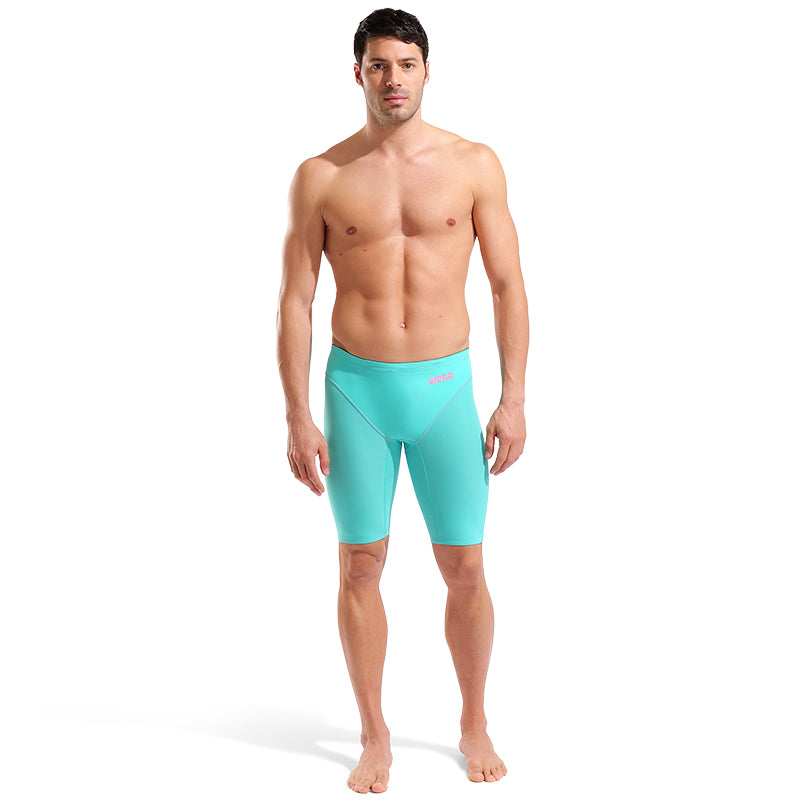 Arena - Men's Limited Edition Powerskin Impulso Jammers – Water/Shocking Pink