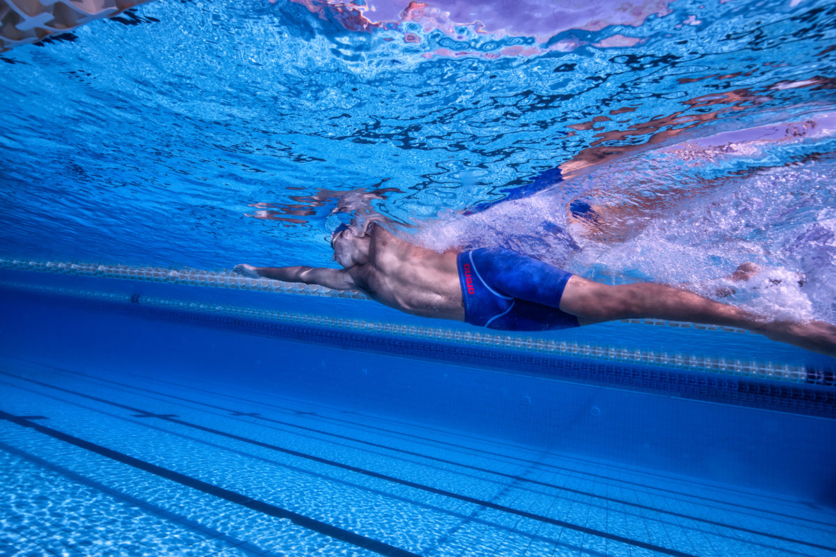 Arena - Men's Powerskin Carbon Core FX Jammer - Ocean Blue