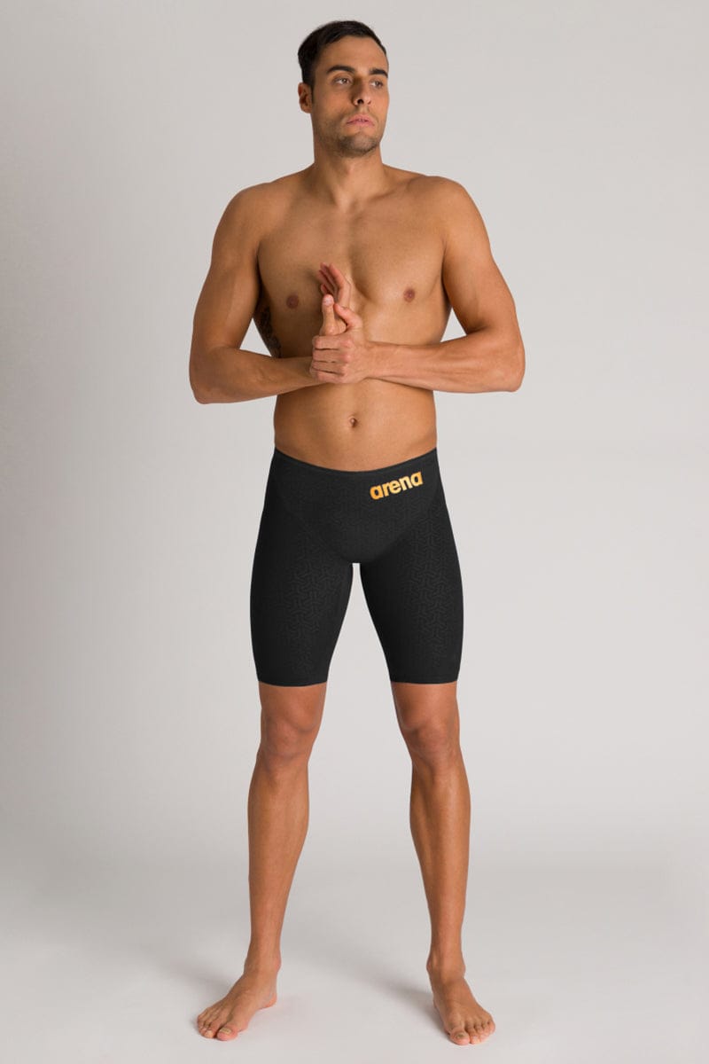 Arena - Men's Powerskin Carbon-Glide Jammers - Black/Gold