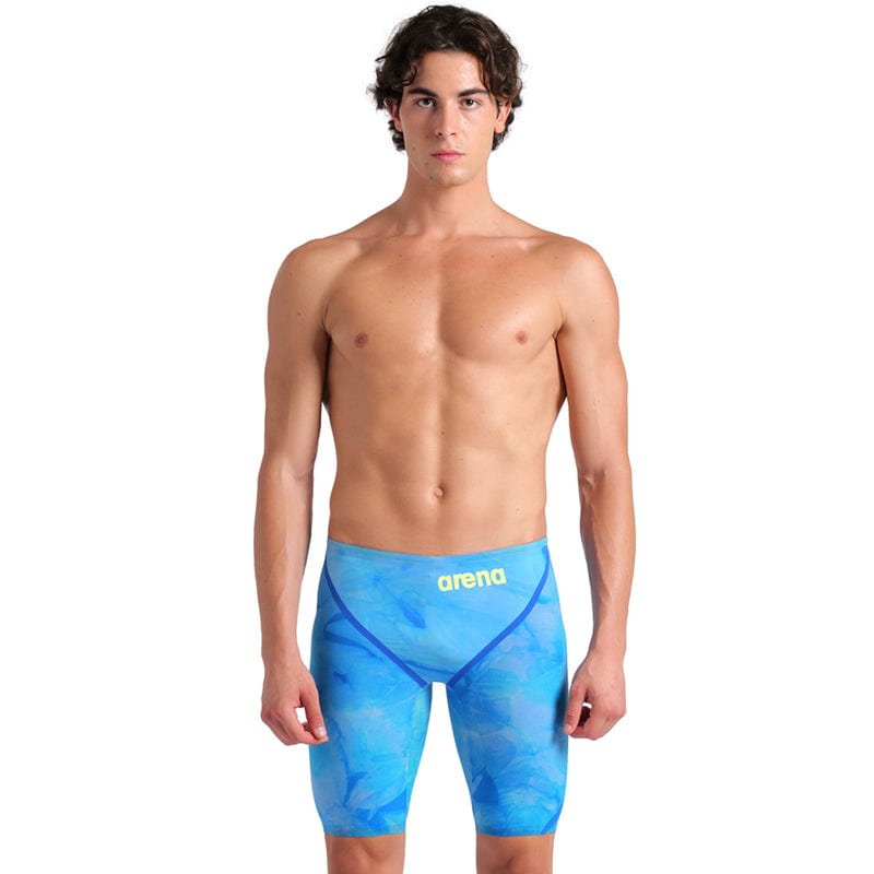 Arena - Men's Powerskin Carbon Glide Tie-Dye Jammers – Cobalt