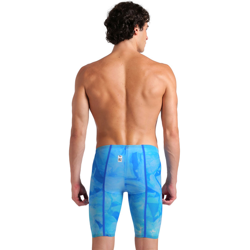 Arena - Men's Powerskin Carbon Glide Tie-Dye Jammers – Cobalt