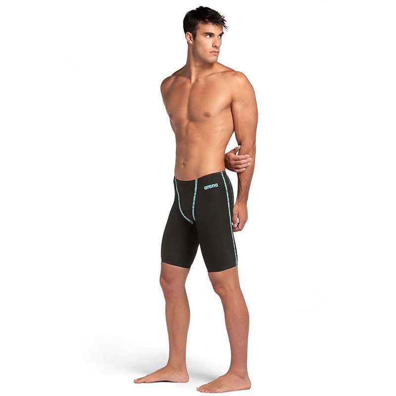 Arena - Men's Powerskin Primo Jammers – Black/Teal