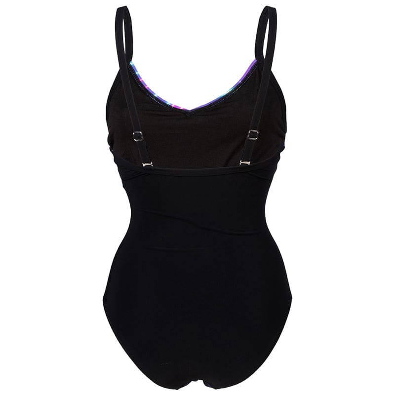 Arena - Michela Lightcross Back Ladies Bodylift Swimsuit - Black/Multi