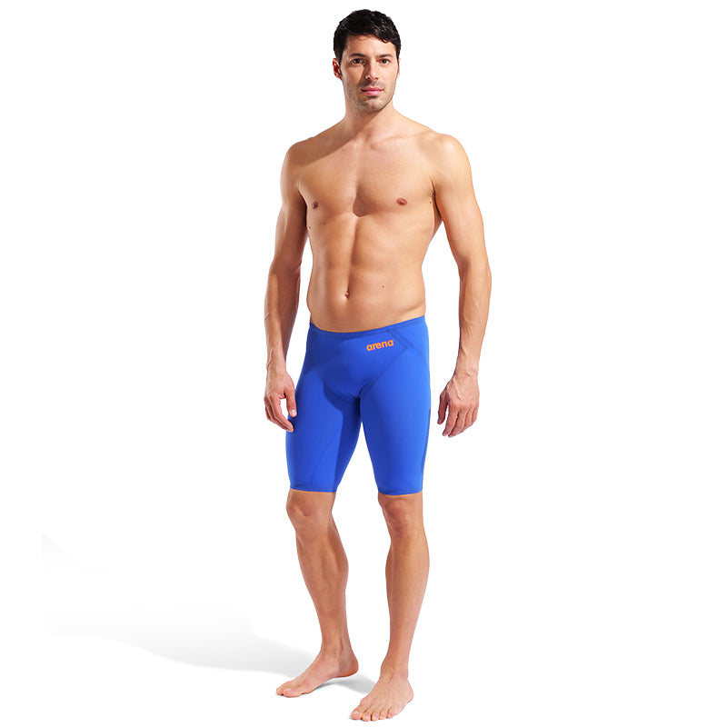 Arena - Neon Blaze Ltd. Edition Men’s Powerskin Veloce Jammers – Blue