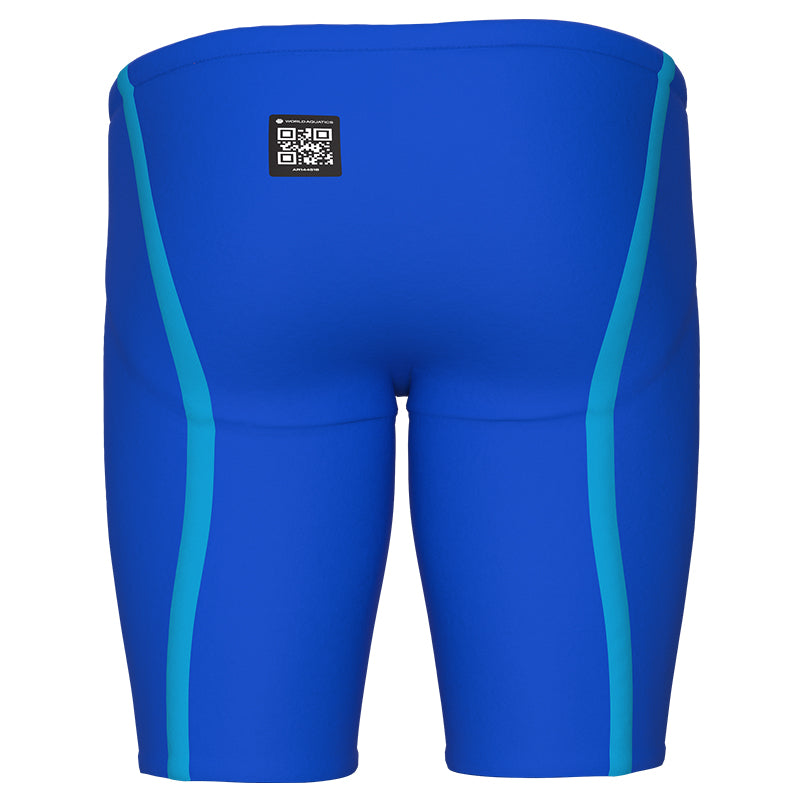 Arena - Neon Blaze Ltd. Edition Men’s Powerskin Veloce Jammers – Blue