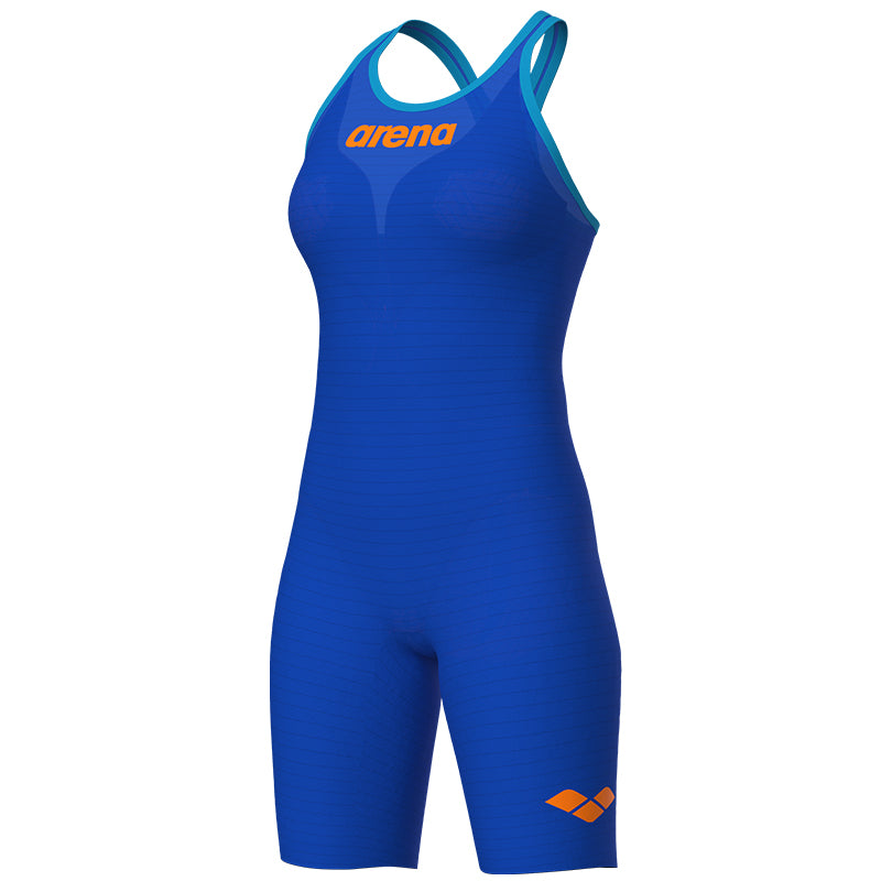Arena - Neon Blaze Ltd. Edition Women's Powerskin Carbon Air2 Closed-Back – Blue