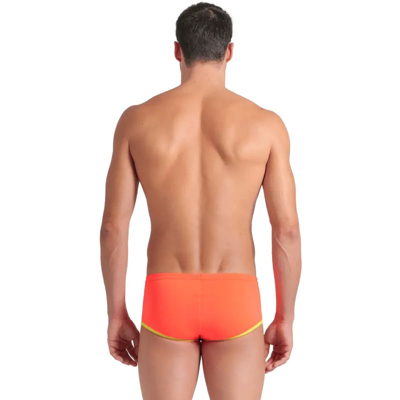 Arena - One Biglogo Low Waist Men's Short - Coral/Green