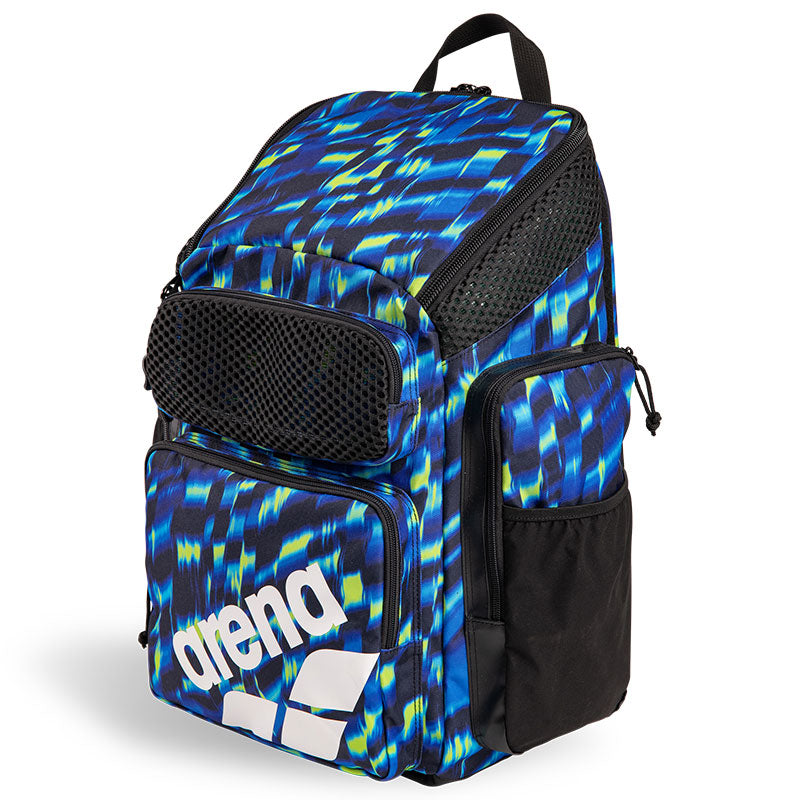 Arena - One Go Backpack Allover 45L - Aqua-Gleam