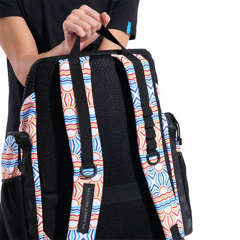 Arena - One Go Backpack Sunset Rodeo Allover 45L - Sunrise