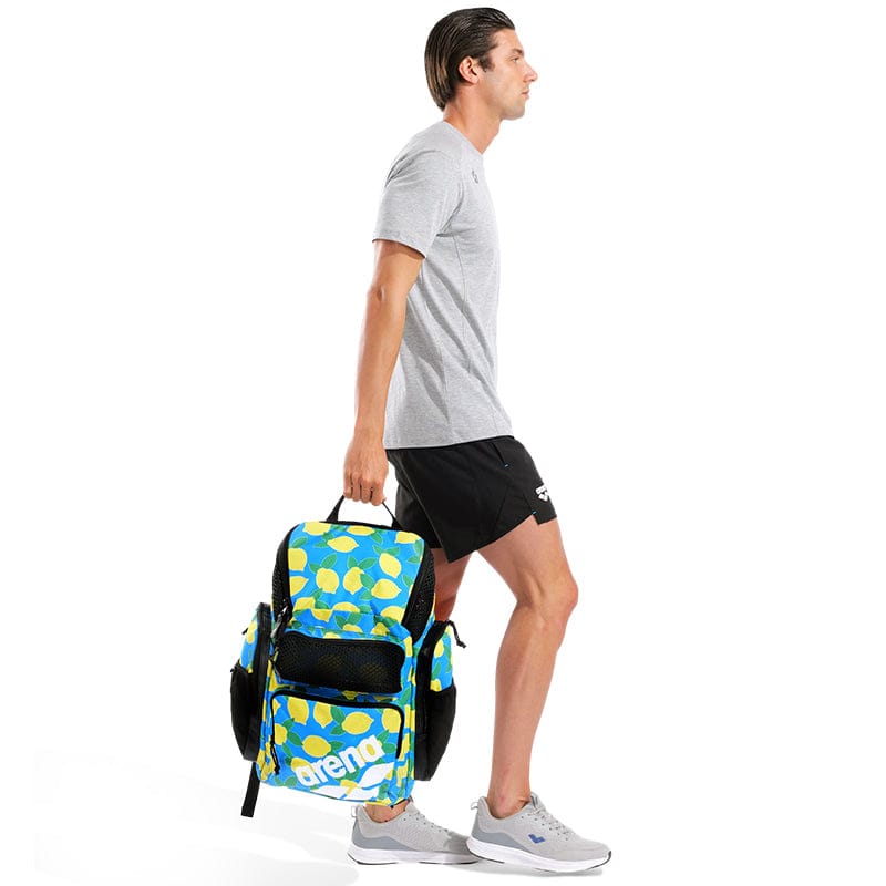 Arena - One Go Backpack Juicy Fruits Allover 45L - Lemons